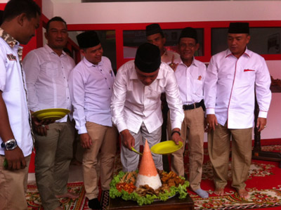 Peringati HUT ke-10 di Inhil, Asmadi Tegaskan Gerindra Setia Bela Kepentingan Masyarakat